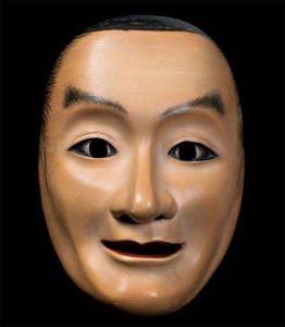 Hirano's unique masks are made using traditional techniques.