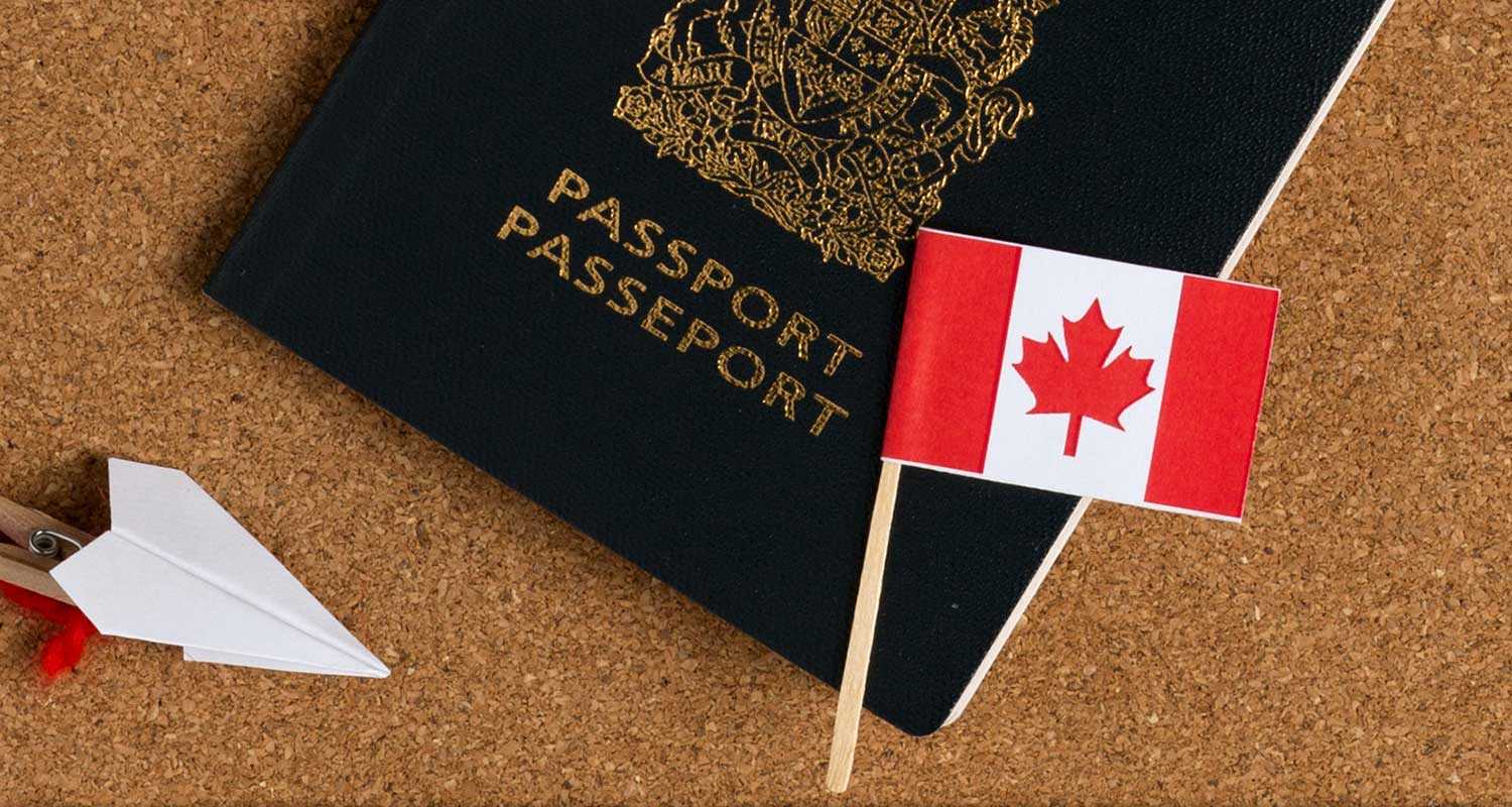 a Canadian passport