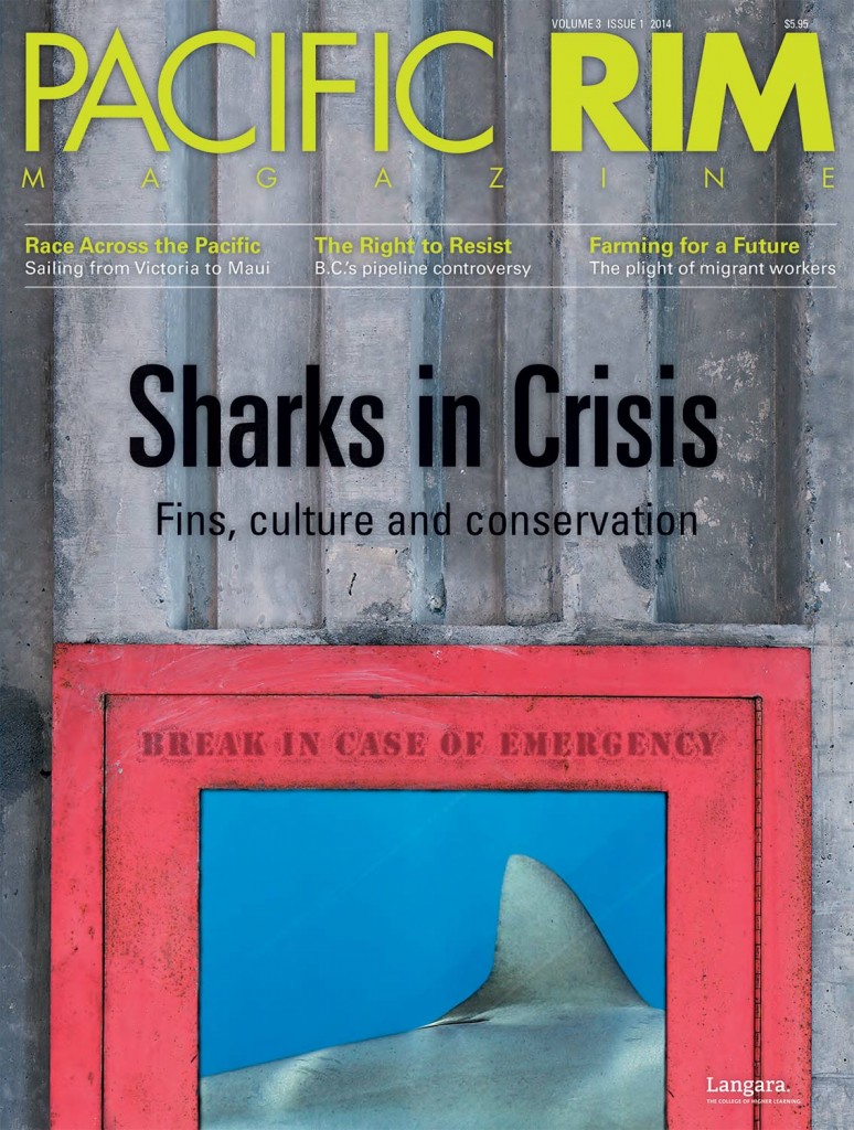 2014 Pacific Rim Cover, "Sharks in Crisis" Cover story.