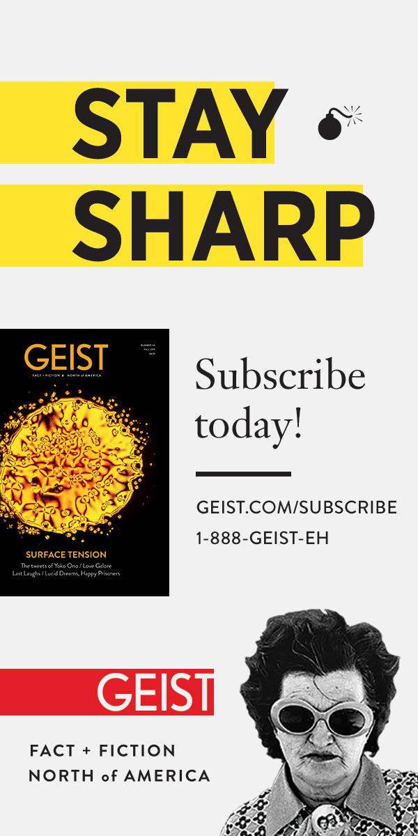 Geist Magazine Ad