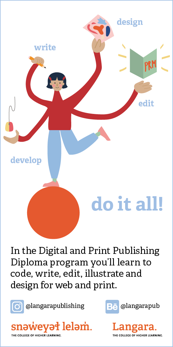 Langara Digital and Print Publishing Program