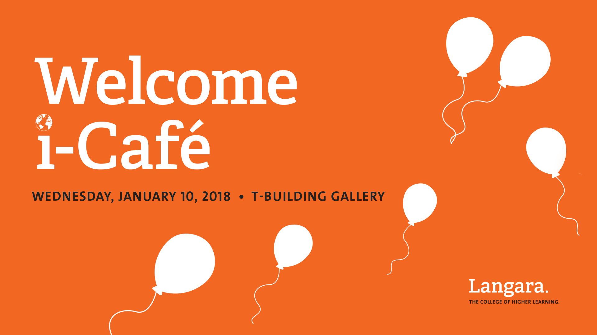 Jan 10 – Welcome I-Cafe