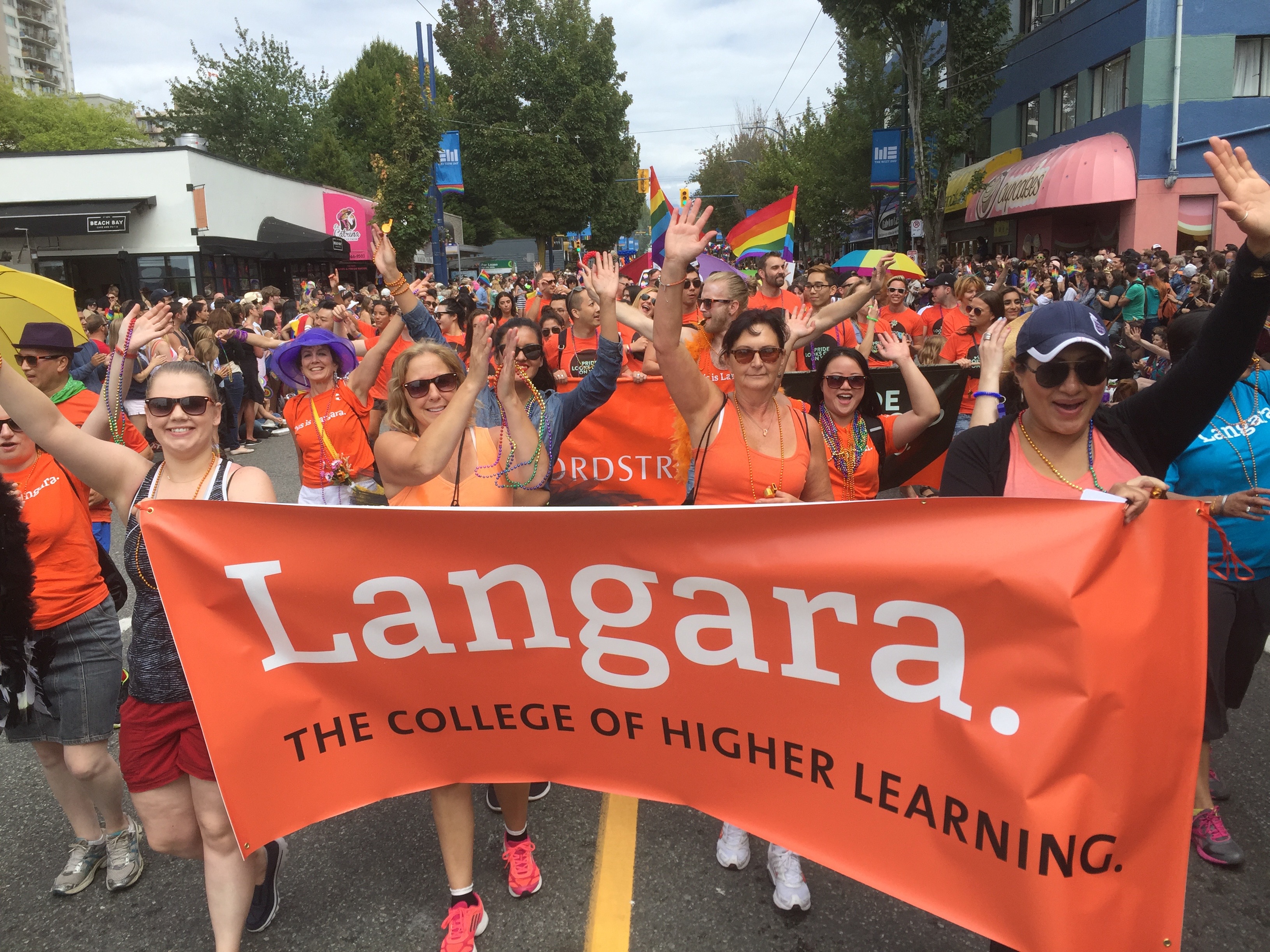 Aug 5 – Walk With Langara In The Pride Parade