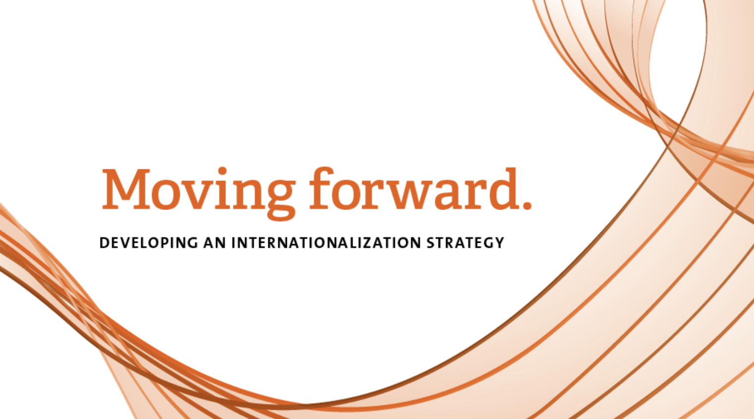 Internationalization Strategy Public Forum