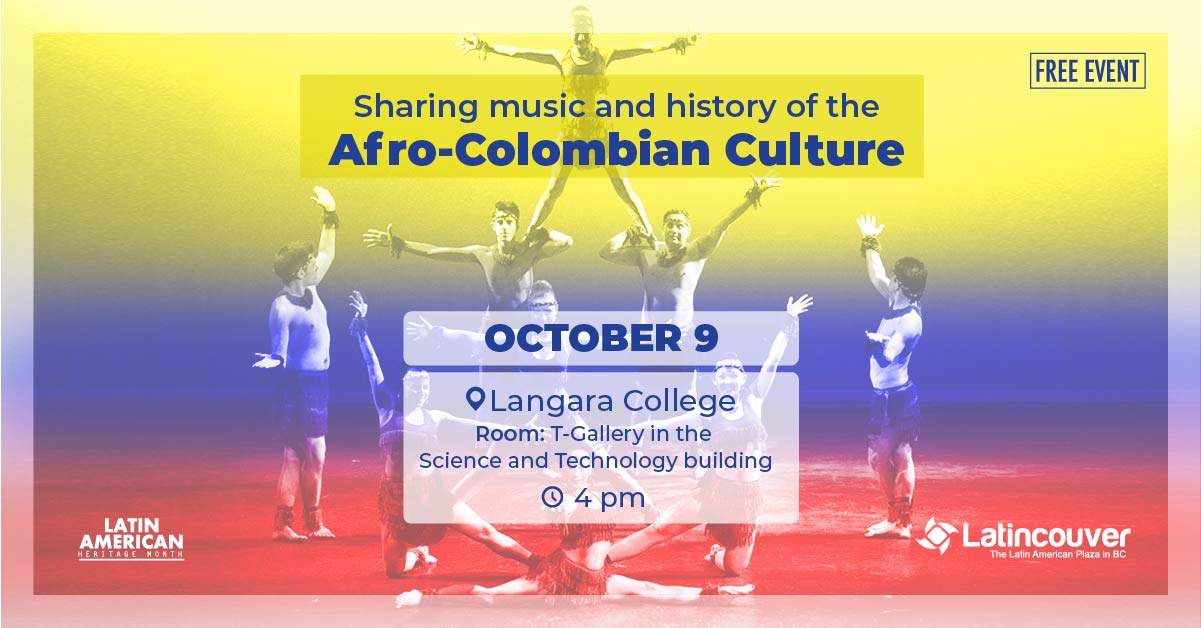 Oct 9 – Afro-Colombian Culture Presentation