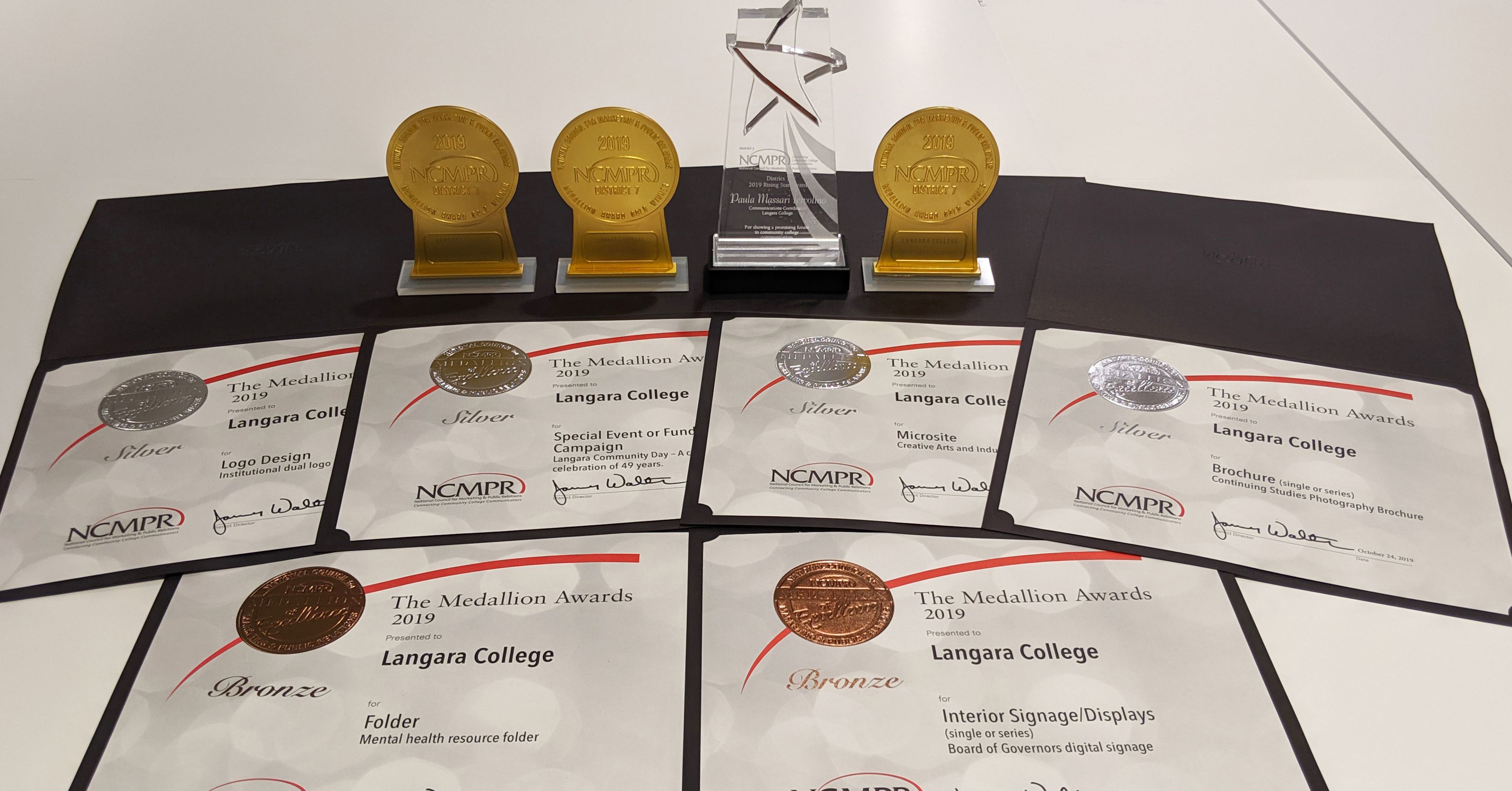 Langara Receives 10 Awards At NCMPR Conference